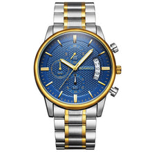 Load image into Gallery viewer, BOAMIGO Men Watch Chronograph Sport Mens Watches Top Brand Luxury Waterproof Full Steel Quartz Gold Clock Men Relogio Masculino