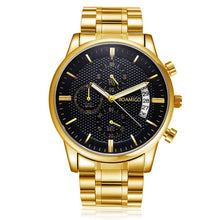Load image into Gallery viewer, BOAMIGO Men Watch Chronograph Sport Mens Watches Top Brand Luxury Waterproof Full Steel Quartz Gold Clock Men Relogio Masculino