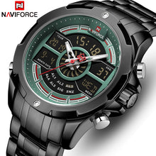 Load image into Gallery viewer, NAVIFORCE Men Watch Top Luxury Brand Waterproof Business Quartz Watches Men’s Military Sports Male Clock Date Relogio Masculino